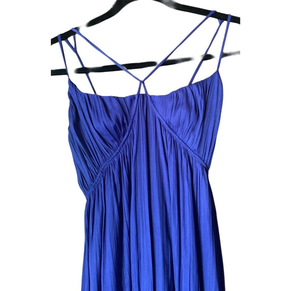 Anthropologie Vibrant Blue Spring/Summer Stunning Dress - Picture 5 of 10
